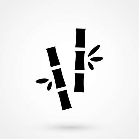Bamboo tree of spa Icon, Vectorのイラスト素材