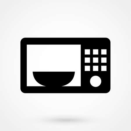 Microwave iconのイラスト素材