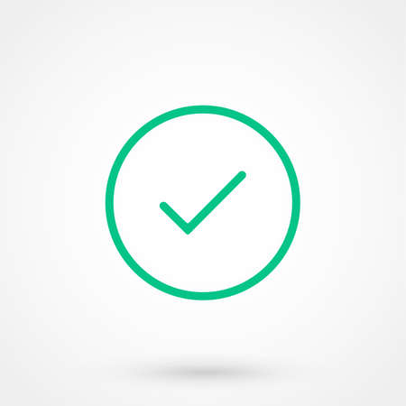 Check mark iconのイラスト素材
