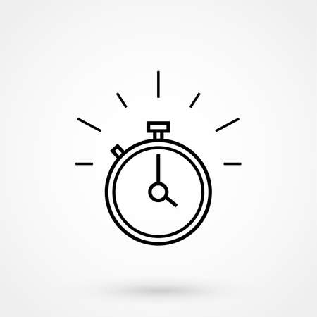 Fast time stop watch imageのイラスト素材