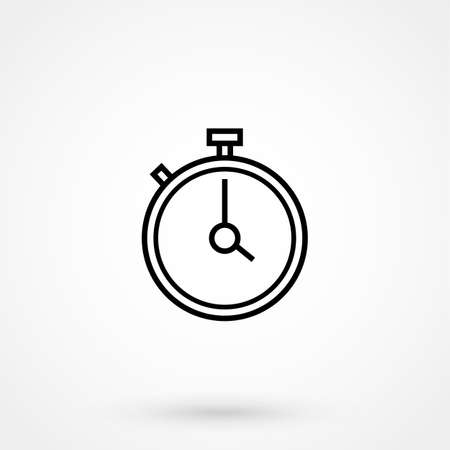 Stop watch icon imageのイラスト素材