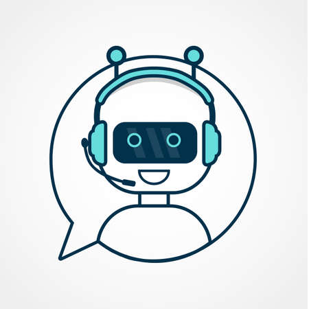 Chatbot icon.のイラスト素材