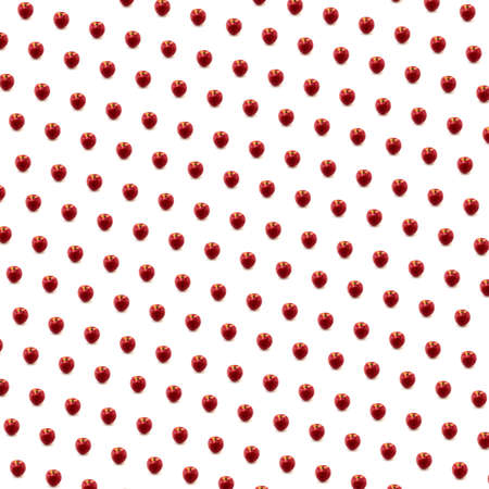 Apple photographed against white background in a studio. Photographed on March 2015.の写真素材