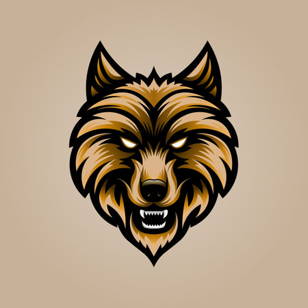 Wolf is a symbol of strength and group unity.のイラスト素材