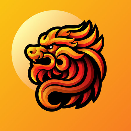 The dragon is a symbol of strength and wisdom. It is also associated with the elements to control the forces of nature. Images suitable for special Chinese celebrations.のイラスト素材