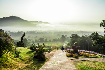 Winter in Thailandのeditorial素材