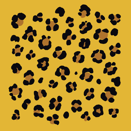 Leopard print design. Animal skin vector illustration EPS10のイラスト素材
