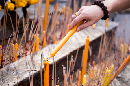 Light up the candle