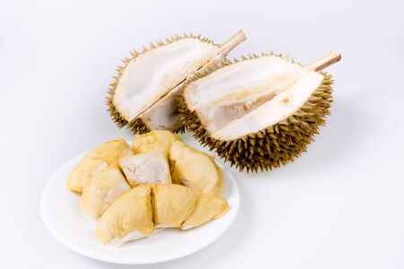 Thai delicious fresh durianの写真素材