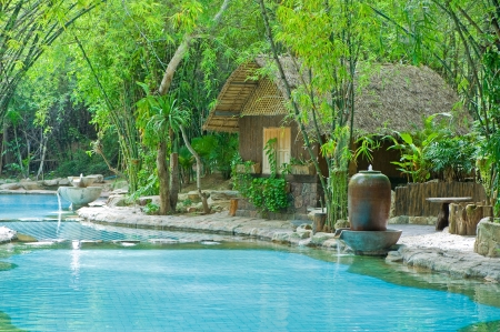 House poolのeditorial素材