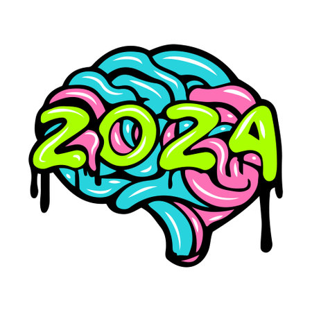graffiti lettering typography art illustrationのイラスト素材