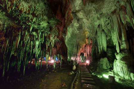 colorful cave