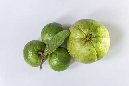 guava fruit isolated on white background