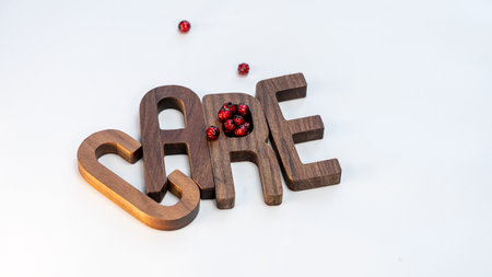 Show You Care: A Powerful Word, a Simple Messageの写真素材