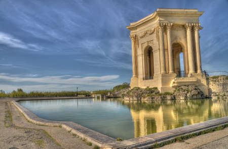 Garden of Peyrou, Montpellier, Languedoc Roussillon, Franceのeditorial素材