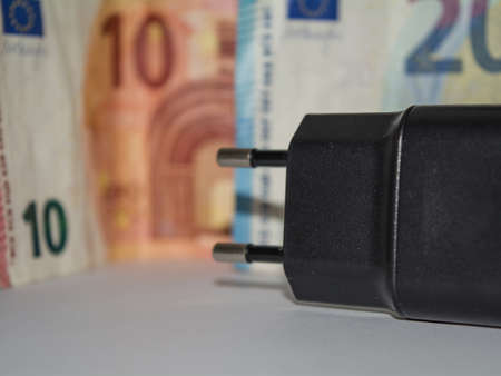 Charger and money