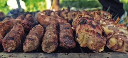 lot of a meatの写真素材