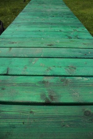 wooden Trailの写真素材