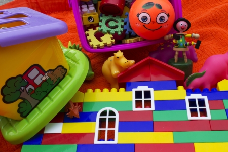 lot of a toysの写真素材