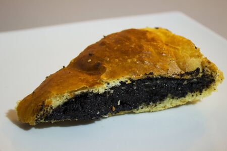 cake with poppy seedの写真素材