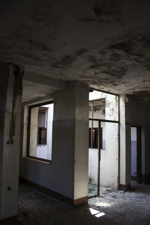 Demolished houseの写真素材