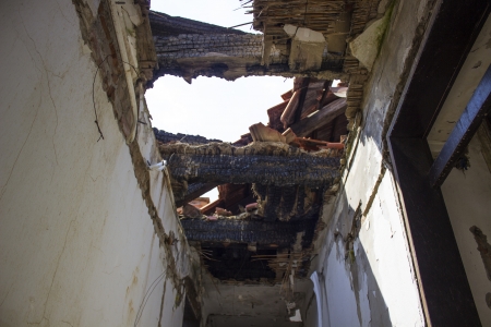  Demolished houseの写真素材