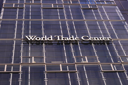World Trade center business office Corporate buildingのeditorial素材