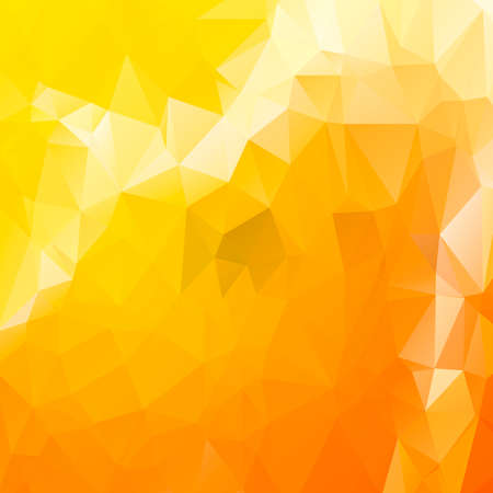 Abstract colorful Triangle Geometrical Yellow Background, Vector Illustration EPS10. Geometric design for business presentations.のイラスト素材
