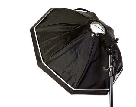 Studio flashの写真素材