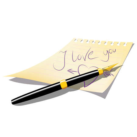 vector illustration of mash note. Clip artのイラスト素材