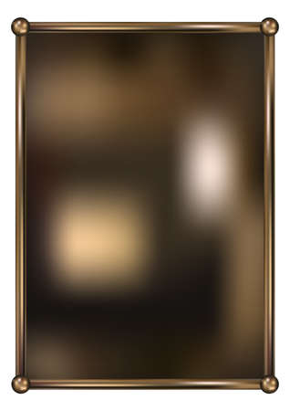 vintage wrought-iron sign. vector background. gradient mashのイラスト素材