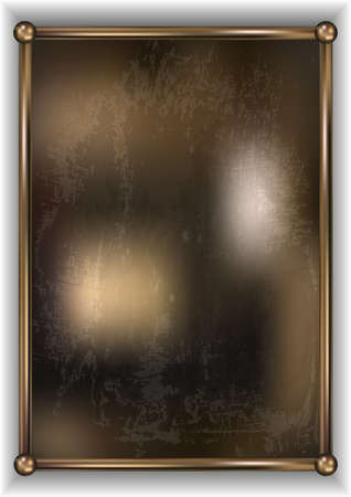 vintage wrought-iron sign. vector background. gradient mashのイラスト素材