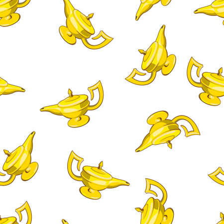 magic lamp backgroundのイラスト素材