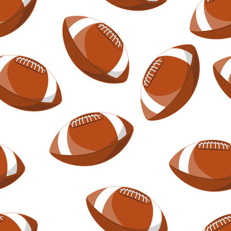 American football backgroundのイラスト素材