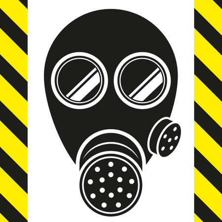 gas maskのイラスト素材