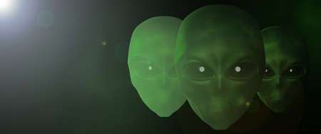 Alien 3d render