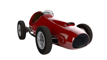 Racing car.3D render