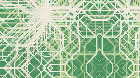 3D Abstract Background. Render