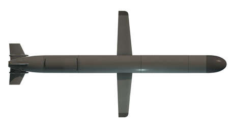 Cruise missile. 3D renderの写真素材