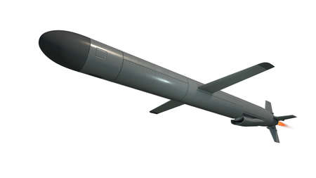 Cruise missile. 3D renderの写真素材