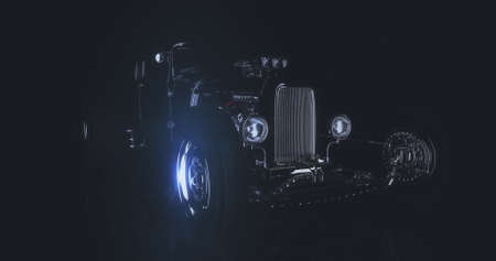 Hot Rod 3D render