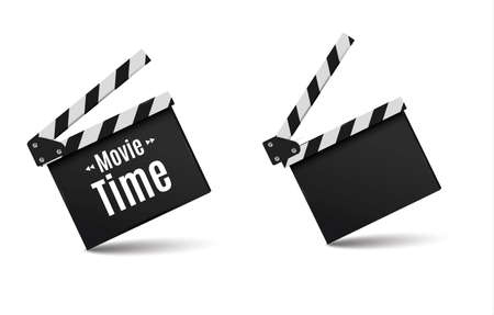 Realistic clapper.cinema.のイラスト素材