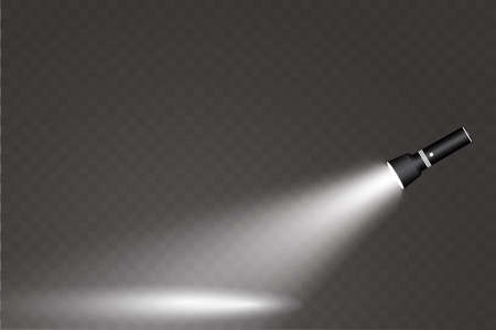 Flashlight lighting effect.のイラスト素材