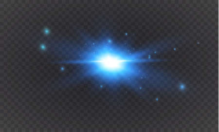 star on a transparent background,light effect,vector illustration. burst with sparkles.のイラスト素材
