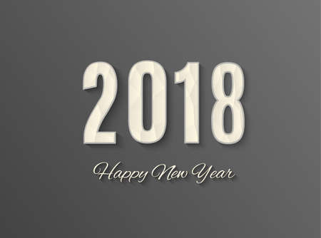 2018 happy new year vectorのイラスト素材