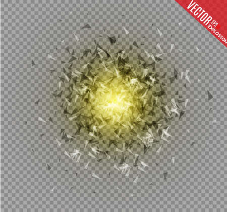 Abstract background with many falling tiny confetti pieces. vector background.のイラスト素材