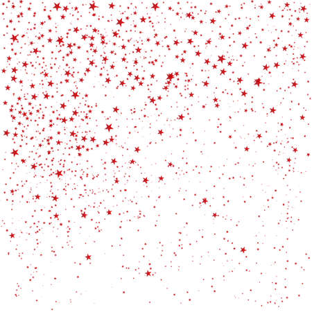 Abstract background with many falling tiny confetti pieces. vector background.のイラスト素材