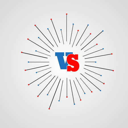 Versus Logo.のイラスト素材