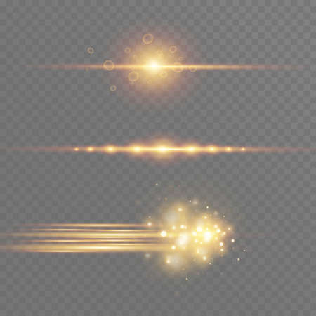 White glowing light burst explosion on transparent background. Vector illustration light effect decoration with ray. Bright star. Translucent shine sun, bright flare. Center vibrant flashのイラスト素材