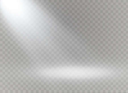 Vector transparent sunlight special lens flare light effect. Christmas abstract pattern. Sparkling magic dust particles.のイラスト素材